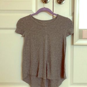 gray v neck